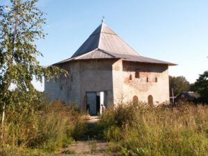 Вязьма. Спасская башня кремля