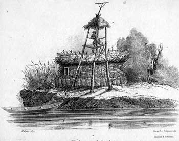 Один из пикетов Черноморской кордонной (пограничной) линии. К. XVIII-нач. XIX вв.