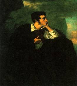 Мицкевич Адам (неизв. художник, с ориг. В.М. Ваньковича, 1828) | Мицкевич Адам (Mickiewicz) | Русская портретная галерея