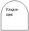 Блок-схема: задержка: Кладов-щик
