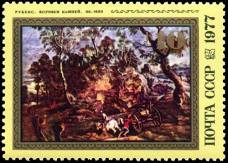 П. Рубенс. "Возчики камней". Около 1620 г.