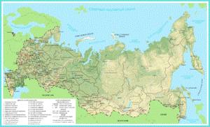 Карта России