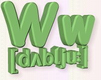 азбука W