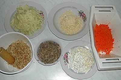 салат Шапка Мономаха