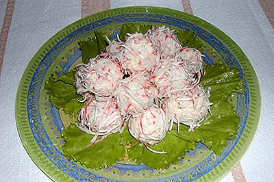 закуска Кораллы