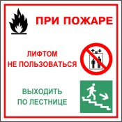 при пожаре