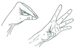 знак «течение»